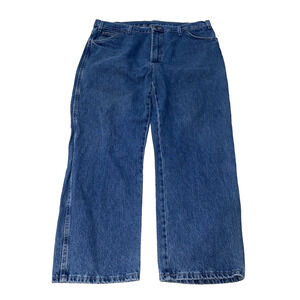 Dickies Work Wear Regular Fit Straight Leg Blue Denim Jeans Cotton Men 40x30 VTG